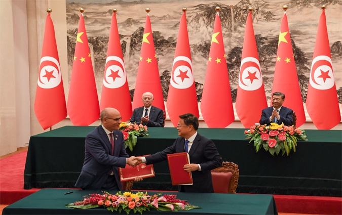 Tunisie-Chine: Don à hauteur de 100 millions DT pour l'exécution des projets