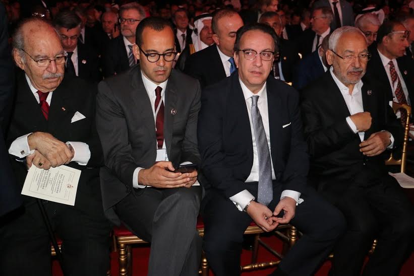 Mbazaa, Brahim, Hafedh Caïd Essebsi et Gannouchi