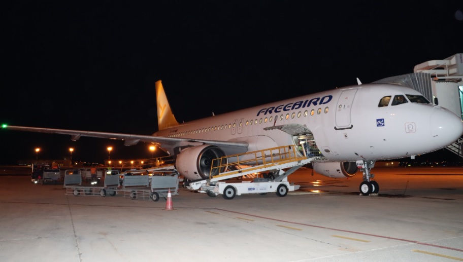 Arrivée du premier vol en provenance de Leipzig à l'Aéroport Enfidha-Hammamet