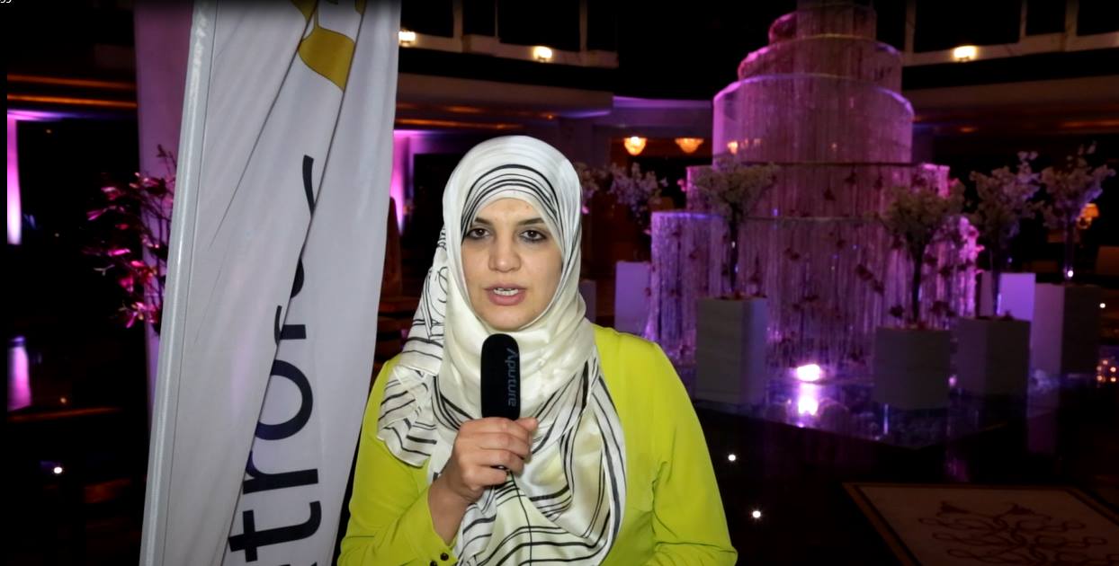 Yosra Fettoui, l'employée exemplaire pour l’année 2015.