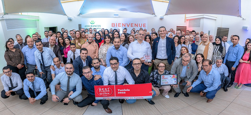 Zitouna Takaful certifiée Best Place To Work en Tunisie